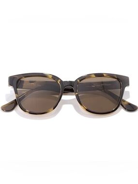 Sunski Miho Polarized Sunglasses Tortoise Shell Frame Amber Brown Lens UV400